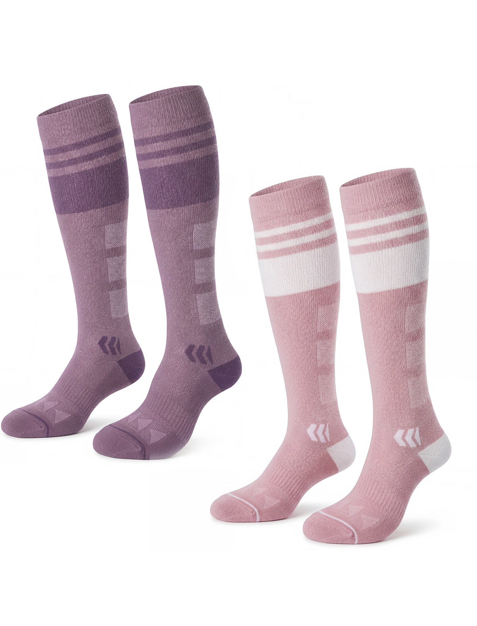 Momcozy Wide Calf Compression Socks 20-30mmHg for Sports 2 Pairs O4X0