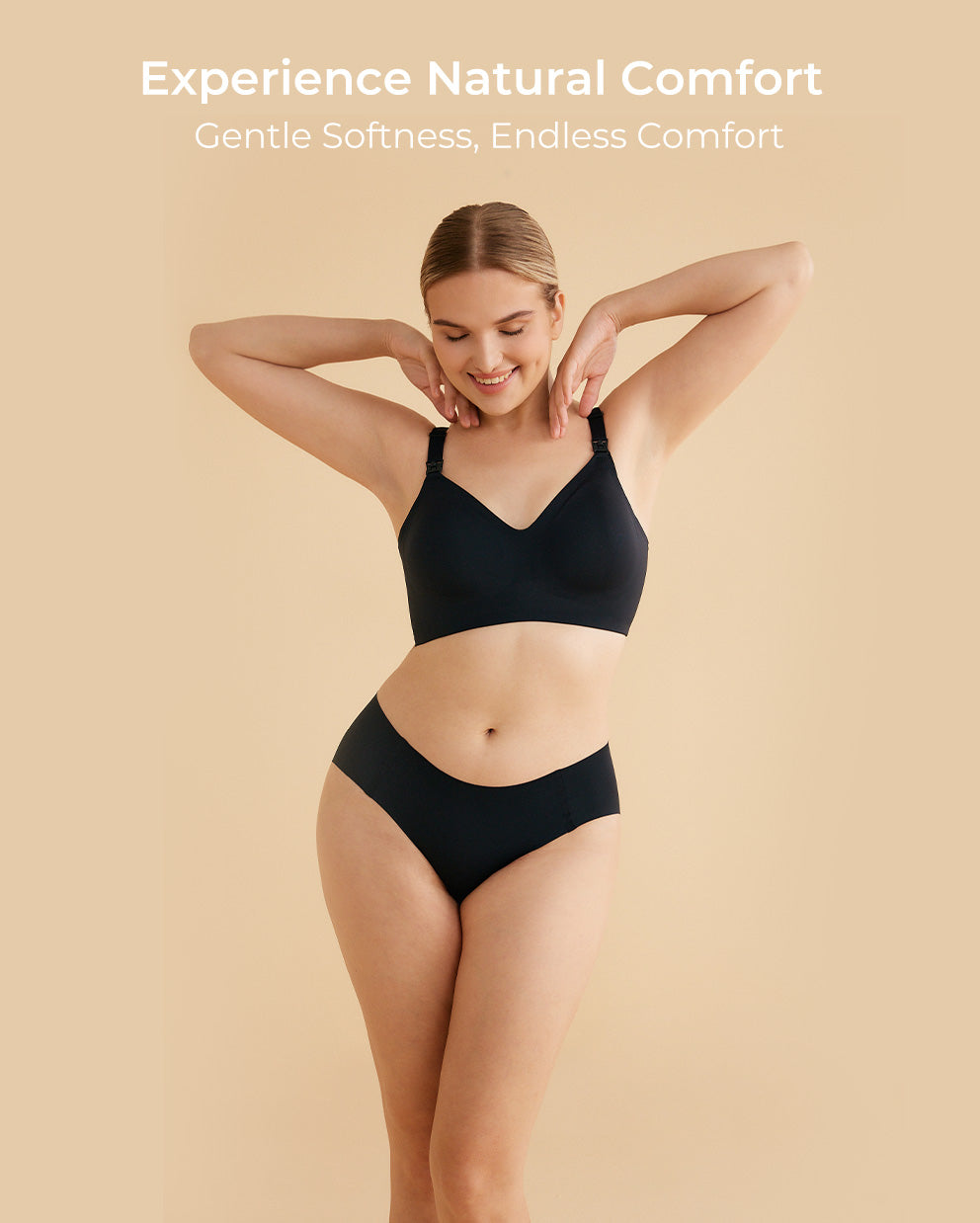 SMOOTH - Ultra Soft & Seamless Maternity Nursing Bra - Best Seller Color